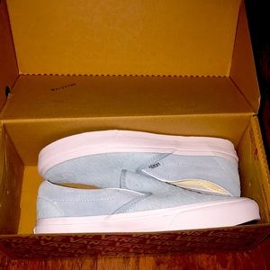 Light Blue brand new Vans, never worn before, bought the wrong size